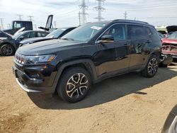 Salvage cars for sale at Elgin, IL auction: 2022 Jeep Compass Limited