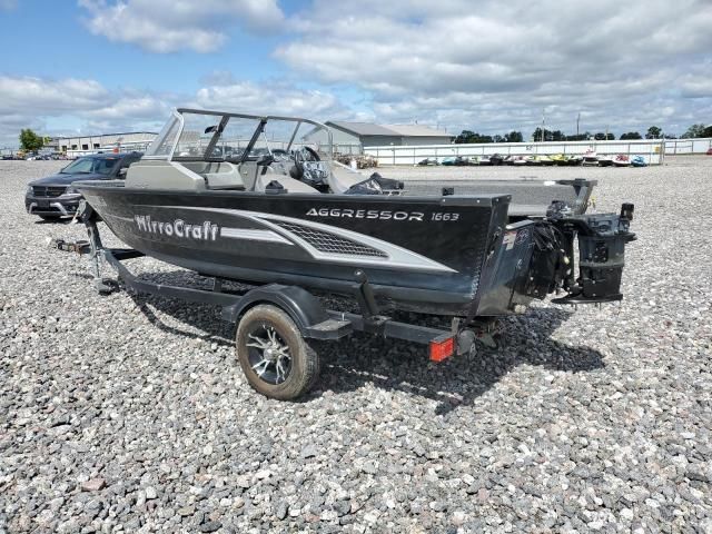 2018 Mirro Craft Boat With Trailer