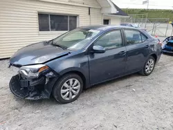 Carros salvage sin ofertas aún a la venta en subasta: 2016 Toyota Corolla L