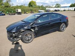 Salvage cars for sale at Columbia Station, OH auction: 2018 Hyundai Elantra Sport