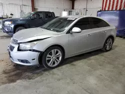 Salvage cars for sale at Billings, MT auction: 2014 Chevrolet Cruze LTZ