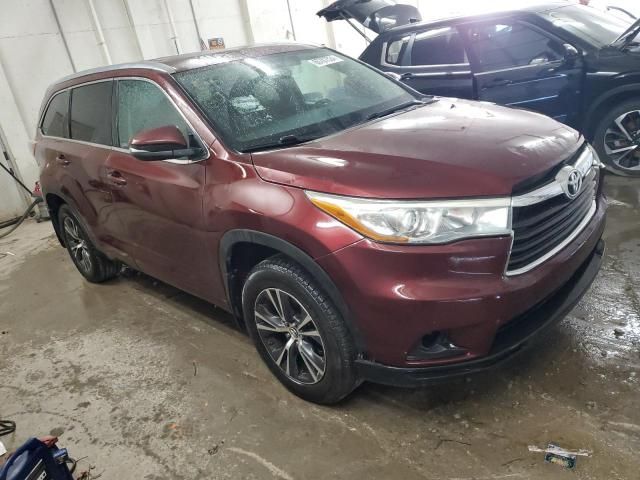 2016 Toyota Highlander XLE