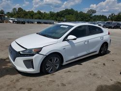 Salvage cars for sale at Florence, MS auction: 2017 Hyundai Ioniq Limited