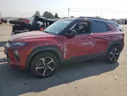 Chevrolet Trailblazer rs salvage cars for sale: 2021 Chevrolet Trailblazer RS