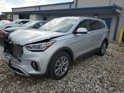 Salvage cars for sale at Wayland, MI auction: 2017 Hyundai Santa FE SE