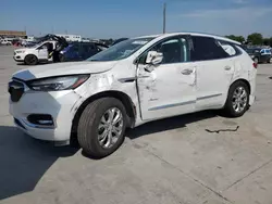 Salvage cars for sale at Grand Prairie, TX auction: 2020 Buick Enclave Avenir