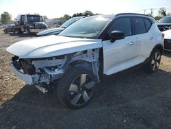 Salvage cars for sale at Hillsborough, NJ auction: 2024 Volvo XC40 Recharge Plus