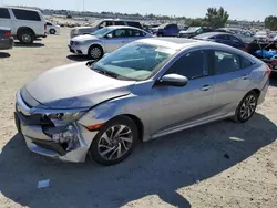 Salvage cars for sale at Antelope, CA auction: 2017 Honda Civic EX