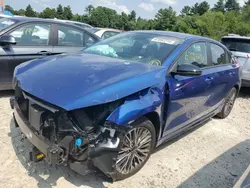 Salvage cars for sale at Mendon, MA auction: 2024 KIA Forte GT Line