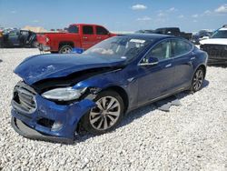 Salvage cars for sale from Copart Temple, TX: 2015 Tesla Model S P85D