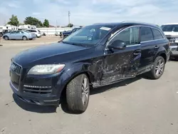 Salvage cars for sale at Nampa, ID auction: 2013 Audi Q7 Premium Plus