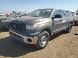 Salvage cars for sale at Brighton, CO auction: 2008 Toyota Tundra Double Cab