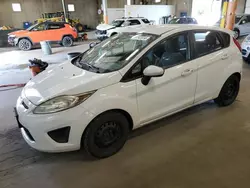 Salvage cars for sale at Blaine, MN auction: 2012 Ford Fiesta SE