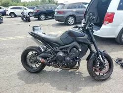 Salvage cars for sale from Copart Pennsburg, PA: 2018 Yamaha MT09