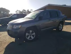 Salvage cars for sale at Hayward, CA auction: 2011 Jeep Compass Sport