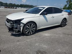 Nissan salvage cars for sale: 2021 Nissan Altima SR