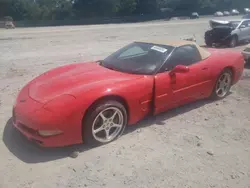 Chevrolet salvage cars for sale: 2000 Chevrolet Corvette