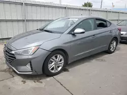 Salvage cars for sale at Littleton, CO auction: 2019 Hyundai Elantra SEL