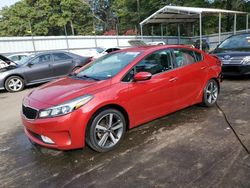 Salvage cars for sale at Austell, GA auction: 2018 KIA Forte EX