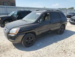 Salvage cars for sale at Kansas City, KS auction: 2007 KIA Sportage LX