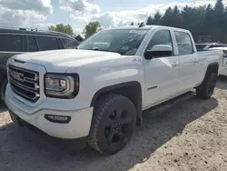 Salvage trucks for sale at Leroy, NY auction: 2017 GMC Sierra K1500 SLE