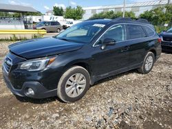 Salvage cars for sale at Franklin, WI auction: 2019 Subaru Outback 2.5I Premium