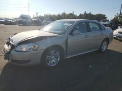 Salvage cars for sale at Denver, CO auction: 2010 Chevrolet Impala LT