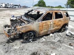 Salvage cars for sale at Lebanon, TN auction: 2017 Ford Explorer XLT