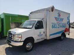 Salvage trucks for sale at Haslet, TX auction: 2016 Ford Econoline E350 Super Duty Cutaway Van