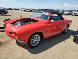 Classic salvage cars for sale at auction: 1972 Volkswagen Karmann Ghia