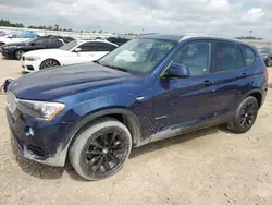 Salvage cars for sale at Houston, TX auction: 2017 BMW X3 SDRIVE28I