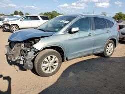 Salvage cars for sale at Hillsborough, NJ auction: 2012 Honda CR-V EXL