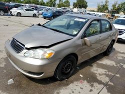 Toyota Vehiculos salvage en venta: 2006 Toyota Corolla CE