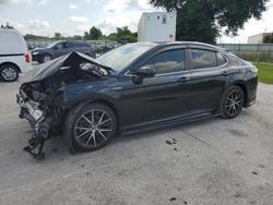 Toyota salvage cars for sale: 2021 Toyota Camry SE