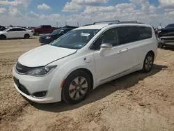 Salvage cars for sale at Amarillo, TX auction: 2020 Chrysler Pacifica Hybrid Limited