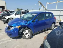 Salvage cars for sale at Kansas City, KS auction: 2012 Nissan Versa S