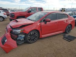 Salvage cars for sale at Brighton, CO auction: 2015 Subaru WRX Limited