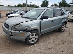 Salvage cars for sale at Oklahoma City, OK auction: 2007 Hyundai Tucson GLS