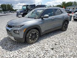 Salvage cars for sale at Barberton, OH auction: 2021 Chevrolet Trailblazer LT