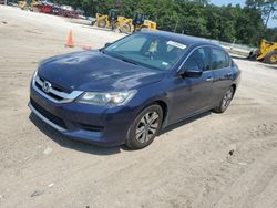 Salvage cars for sale at Greenwell Springs, LA auction: 2015 Honda Accord LX