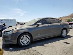 Salvage cars for sale at Colton, CA auction: 2015 Ford Fusion SE Hybrid