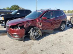 Jeep salvage cars for sale: 2019 Jeep Cherokee Latitude