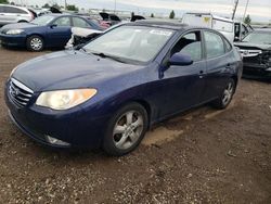 Salvage cars for sale at Elgin, IL auction: 2010 Hyundai Elantra Blue