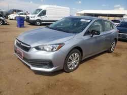 2020 Subaru Impreza en venta en Brighton, CO