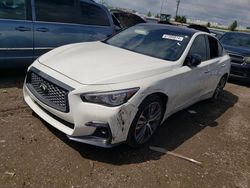 Infiniti salvage cars for sale: 2020 Infiniti Q50 Pure