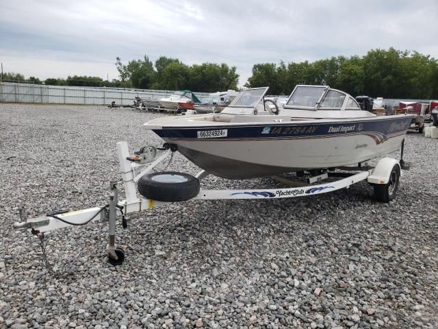 2001 Mirro Craft Boat With Trailer