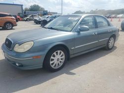 Salvage cars for sale at Orlando, FL auction: 2004 Hyundai Sonata GLS