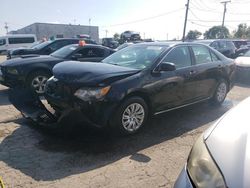 Salvage cars for sale from Copart Chicago Heights, IL: 2014 Toyota Camry L