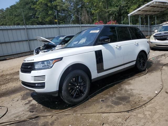 2016 Land Rover Range Rover HSE