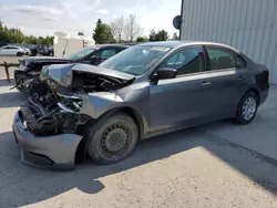 Salvage cars for sale at Bowmanville, ON auction: 2012 Volkswagen Jetta Base